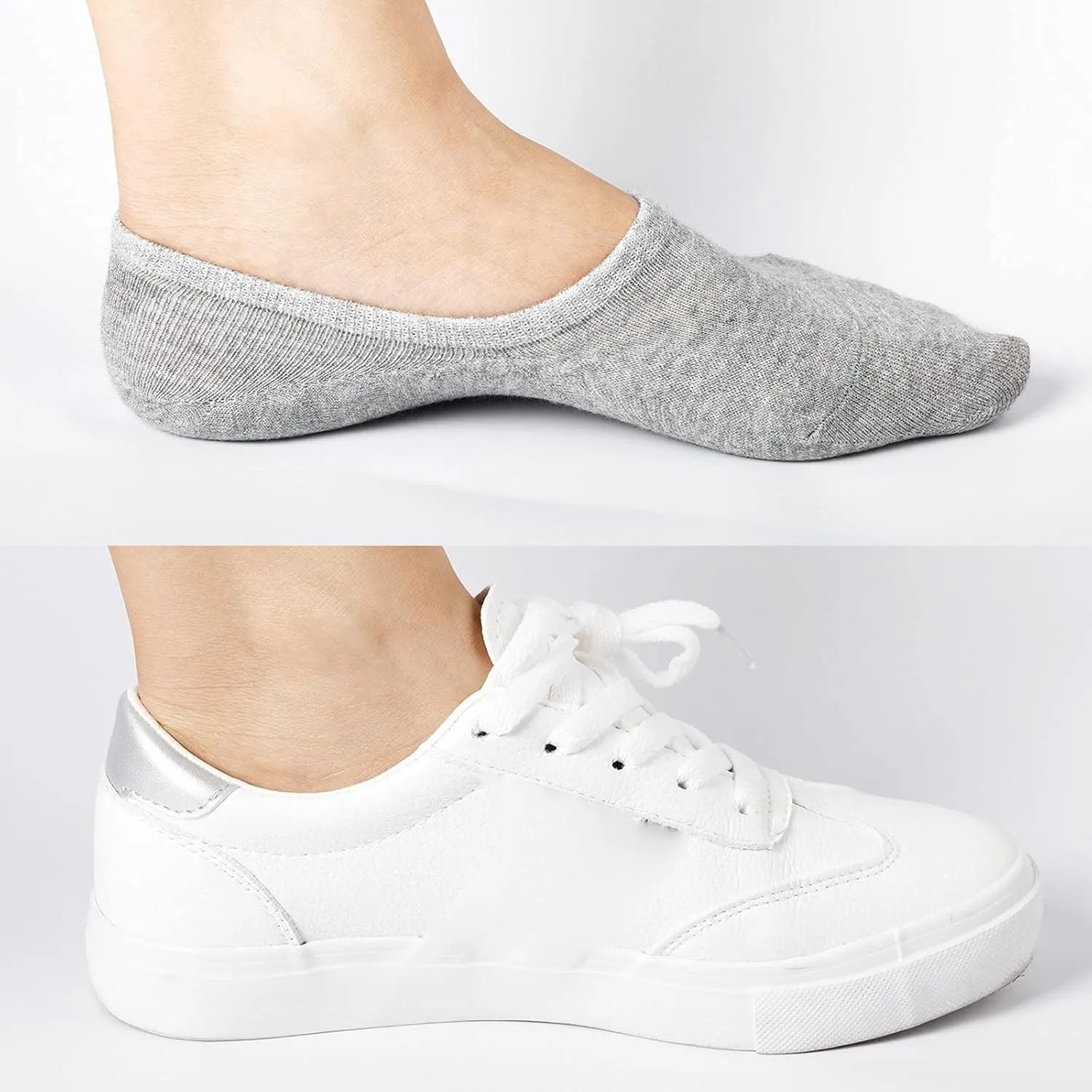6 Pairs Ankle Low Socks No Womens Compression Socks Breathable Causal Show Soft Non Slip Socks Liner Cut Cotton Sock Slippers