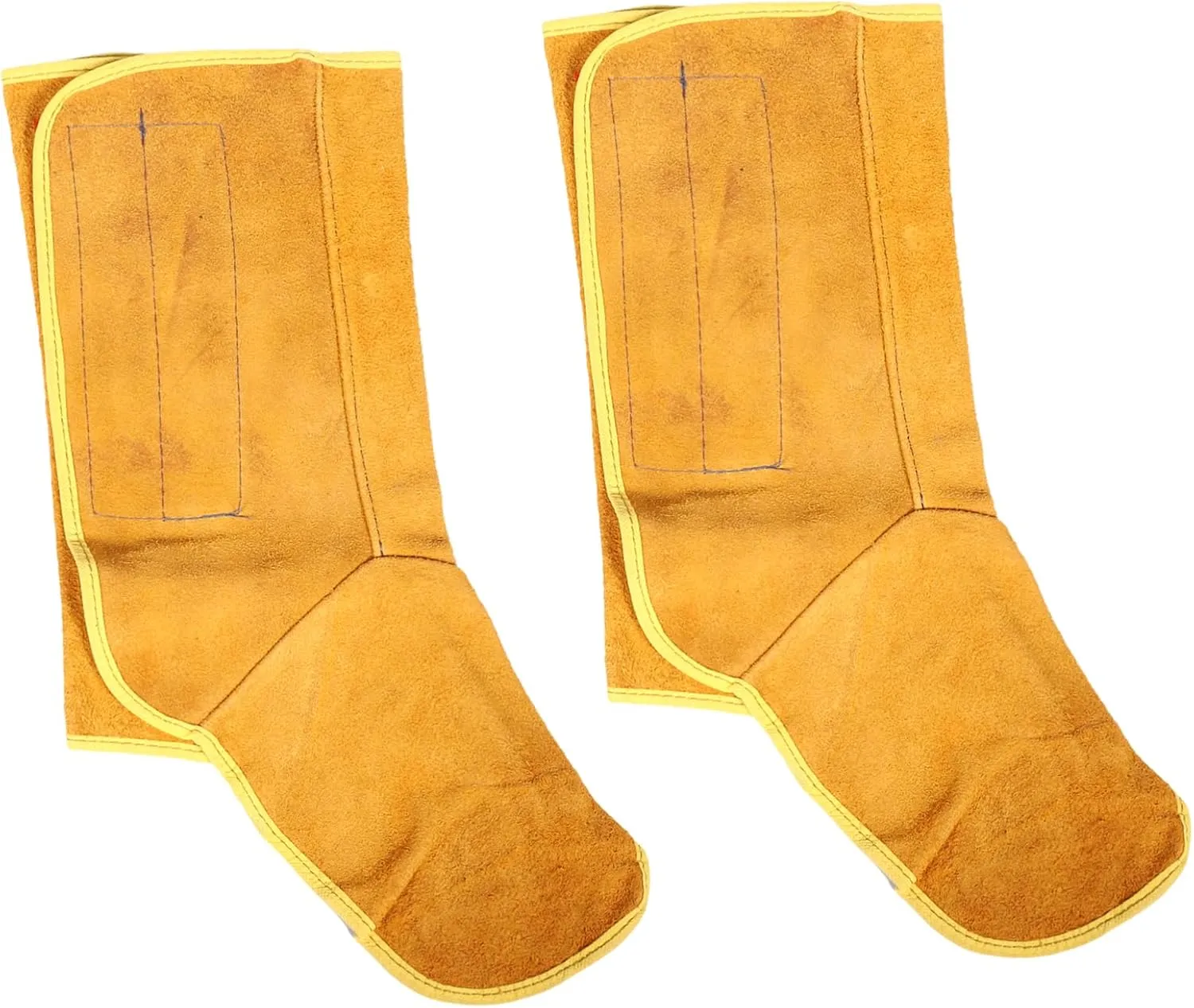 ABOOFAN 1 Pair Welding Foot Covers Protective Shoe Covers for Welders Heat Design Comfortable Fit for Welding Work Scald Abrasion Resistant
