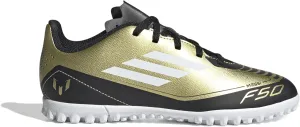 Adidas F50 Futsal Shoes, Junior Kids, Messi Club, TF, Boys, Girls, 6.7 - 9.6 inches (17 - 24.5 cm)