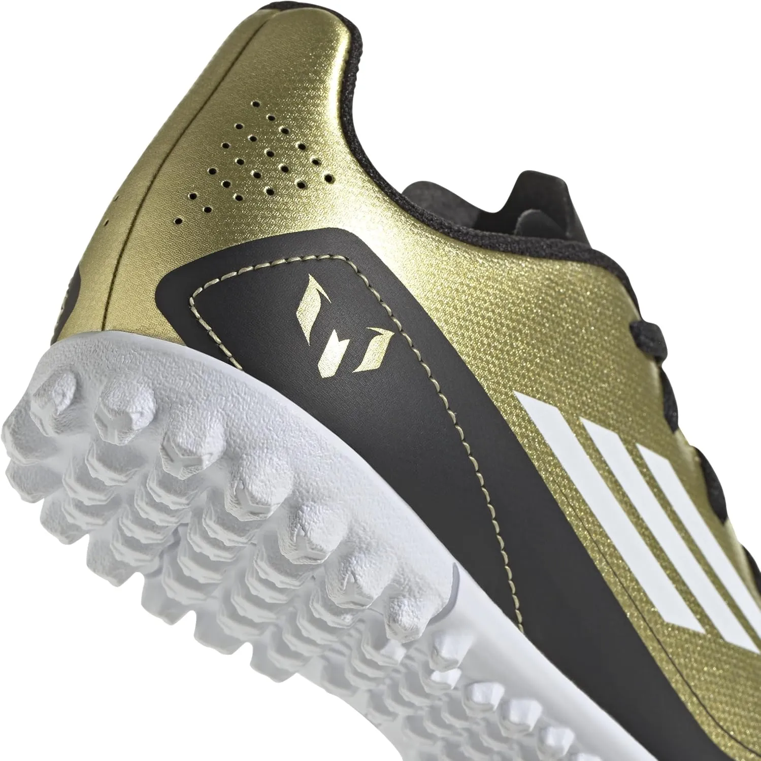 Adidas F50 Futsal Shoes, Junior Kids, Messi Club, TF, Boys, Girls, 6.7 - 9.6 inches (17 - 24.5 cm)