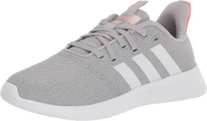 adidas Women's Puremotion Running Shoe, Grey Two/White/Acid Red, 6