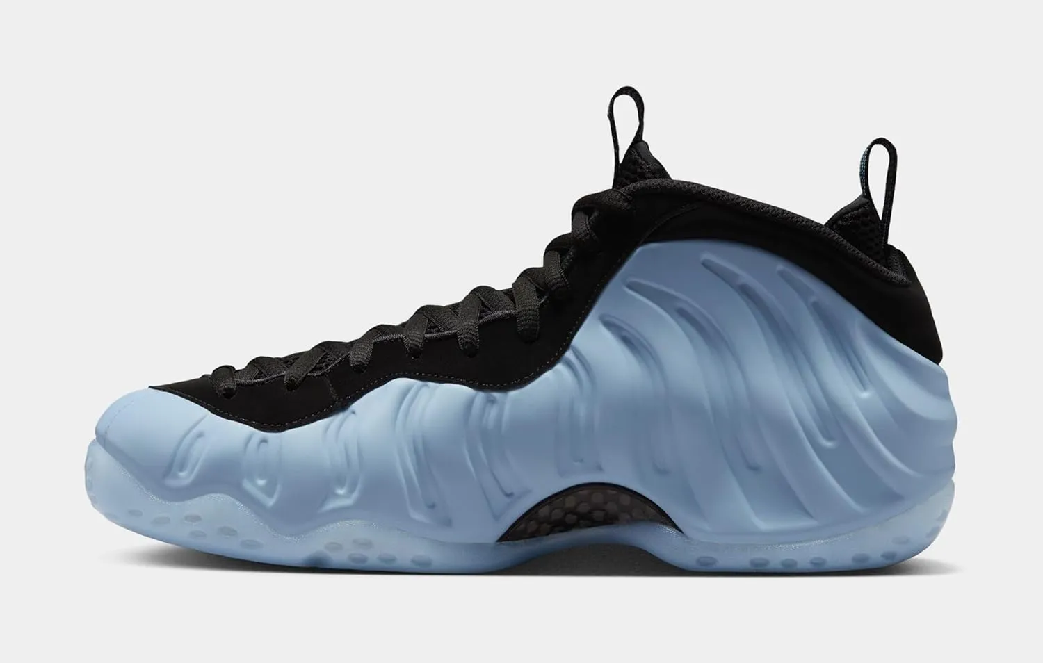 Air Foamposite One Mens Basketball Shoes (Psychic Blue/Black) (HJ6014-400, Black/Blue)