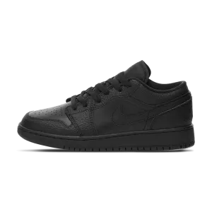 Air Jordan 1 Low GS 'Triple Black'
