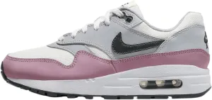 Air Max 1 Big Kids' Shoes (DZ3307-115, Summit White/Wolf Grey/White/Dark Smoke Grey) Size 5