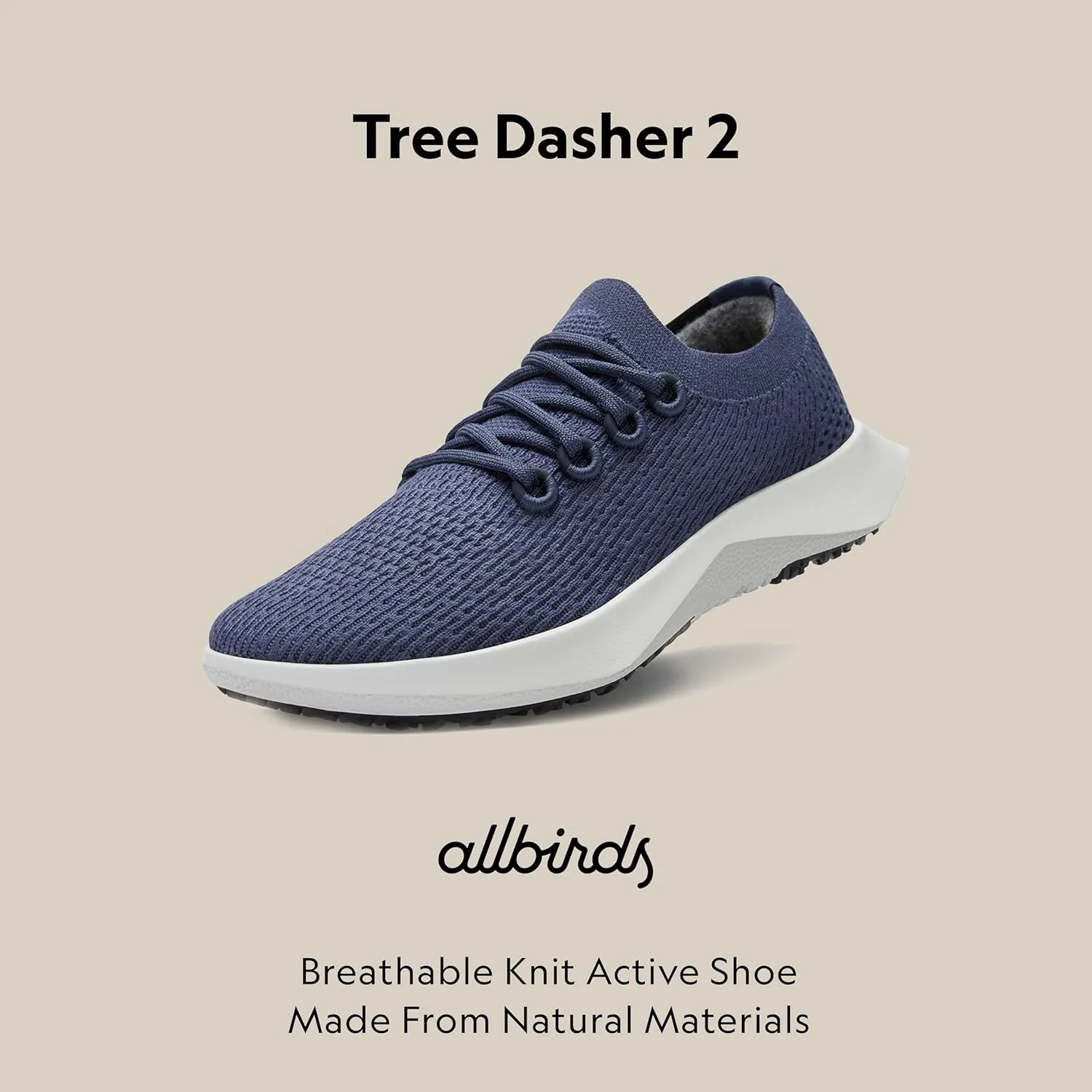 Allbirds Men's Tree Dasher 2, Active Running & Walking Sneakers