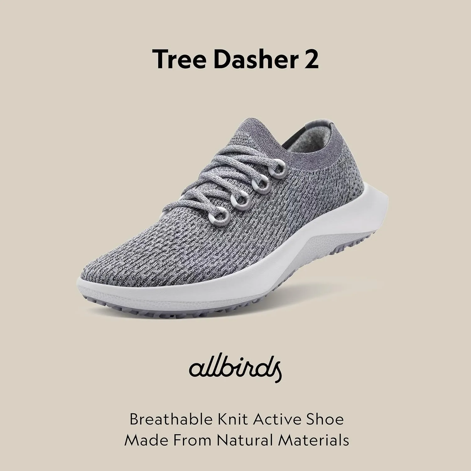 Allbirds Men's Tree Dasher 2, Active Running & Walking Sneakers