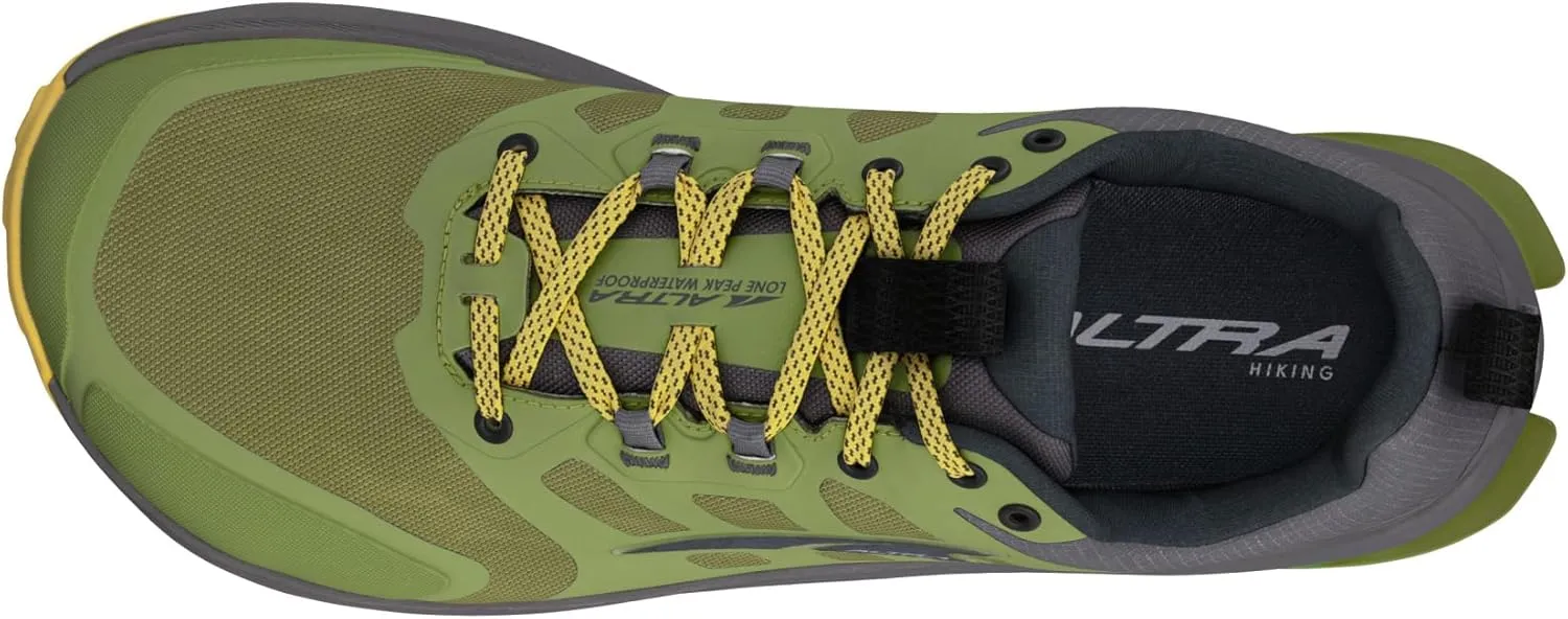 ALTRA Men's Lone Peak 9 Waterproof Low Hiking Shoe