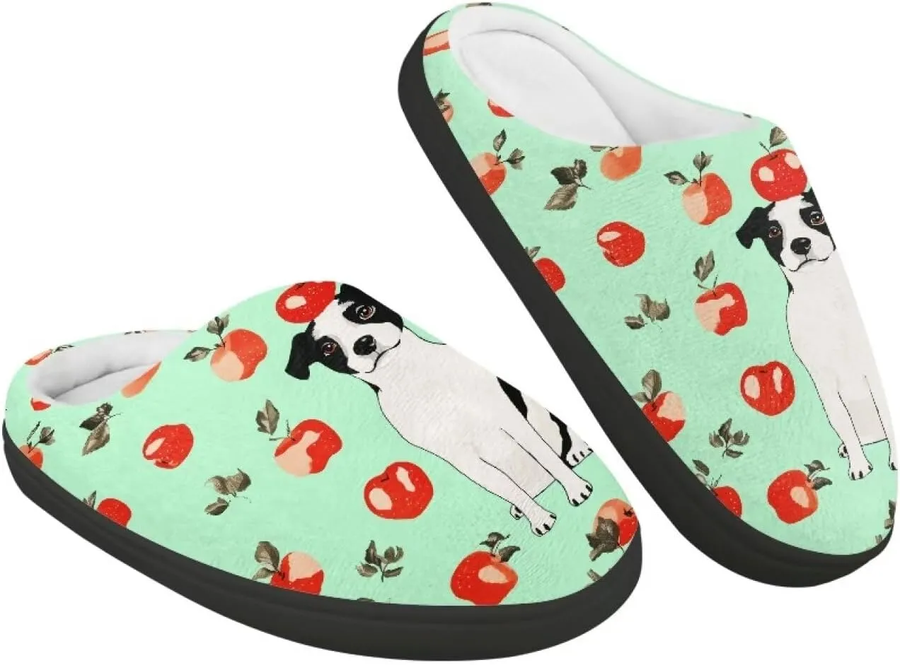 Animal Cotton Slippers for Kid Slip-On Plush Slippers Breathable Comfort Cozy Outdoor Bedroom Plush Slipper for Kids