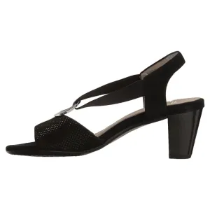 Ara Raizel Black Dress Sandal (Women's)