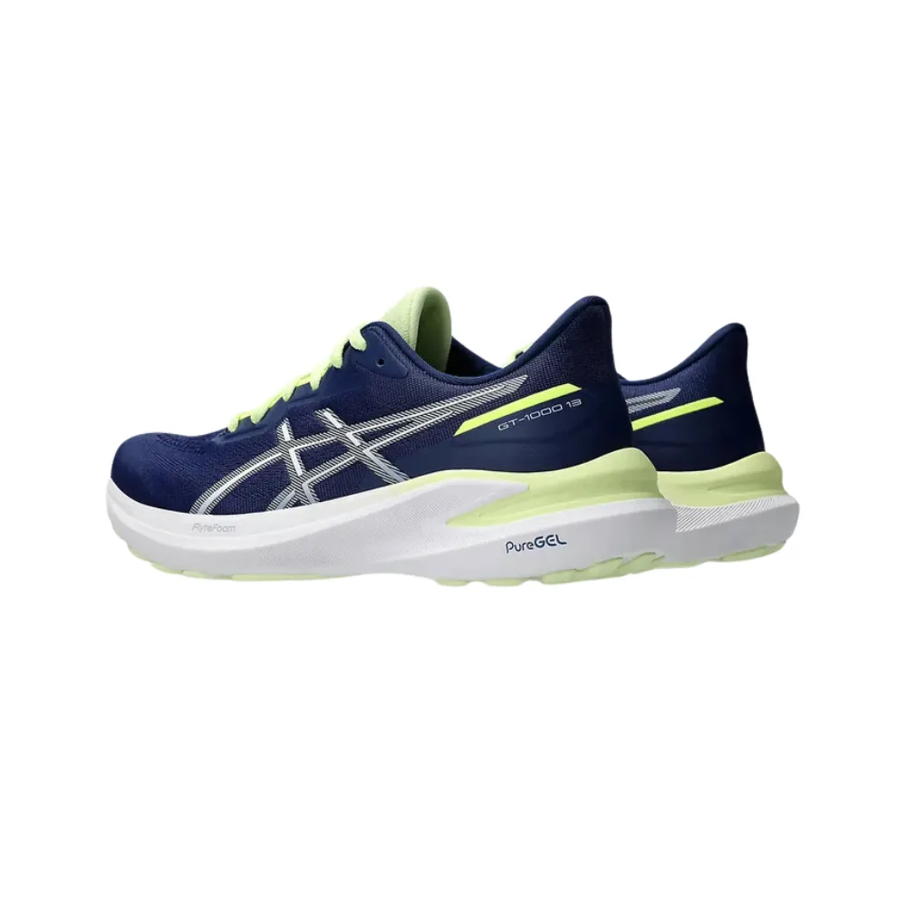 Asics GT-1000 13 (D Wide) Womens Blue Expanse/Grey Blue