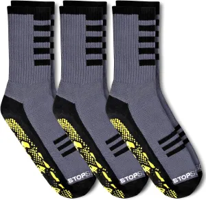 Athletic Non Slip Non Skid Socks with Grippers for Women, Men, Yoga, Barre, Pilates, Gym, Sport, and Hospital
