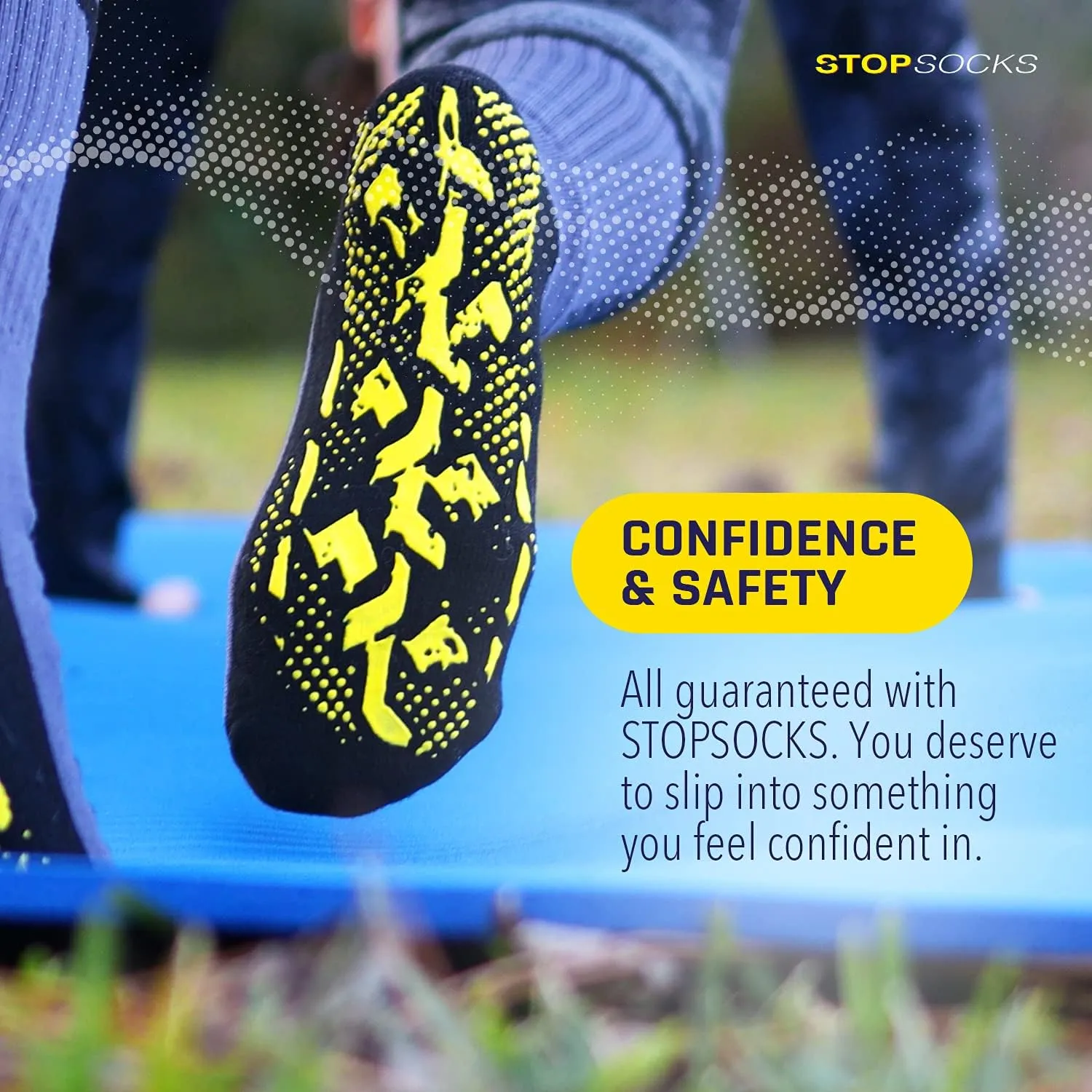 Athletic Non Slip Non Skid Socks with Grippers for Women, Men, Yoga, Barre, Pilates, Gym, Sport, and Hospital
