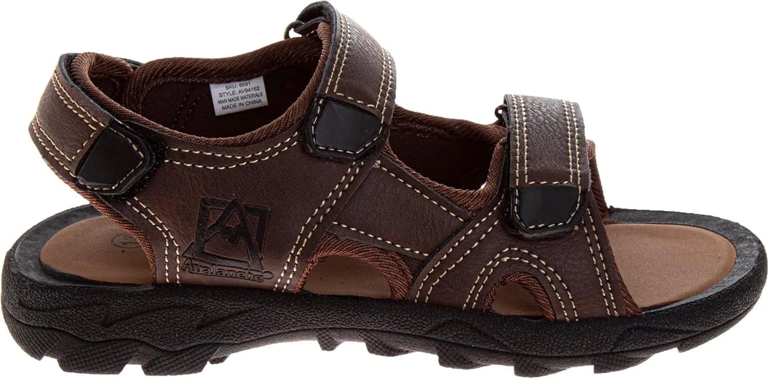 Avalanche Kids Hiking Sandals Summer Beach Outdoor Sport Sandals Boys Water Shoes Size 11-13 Little Kid 1-6 Big Kid