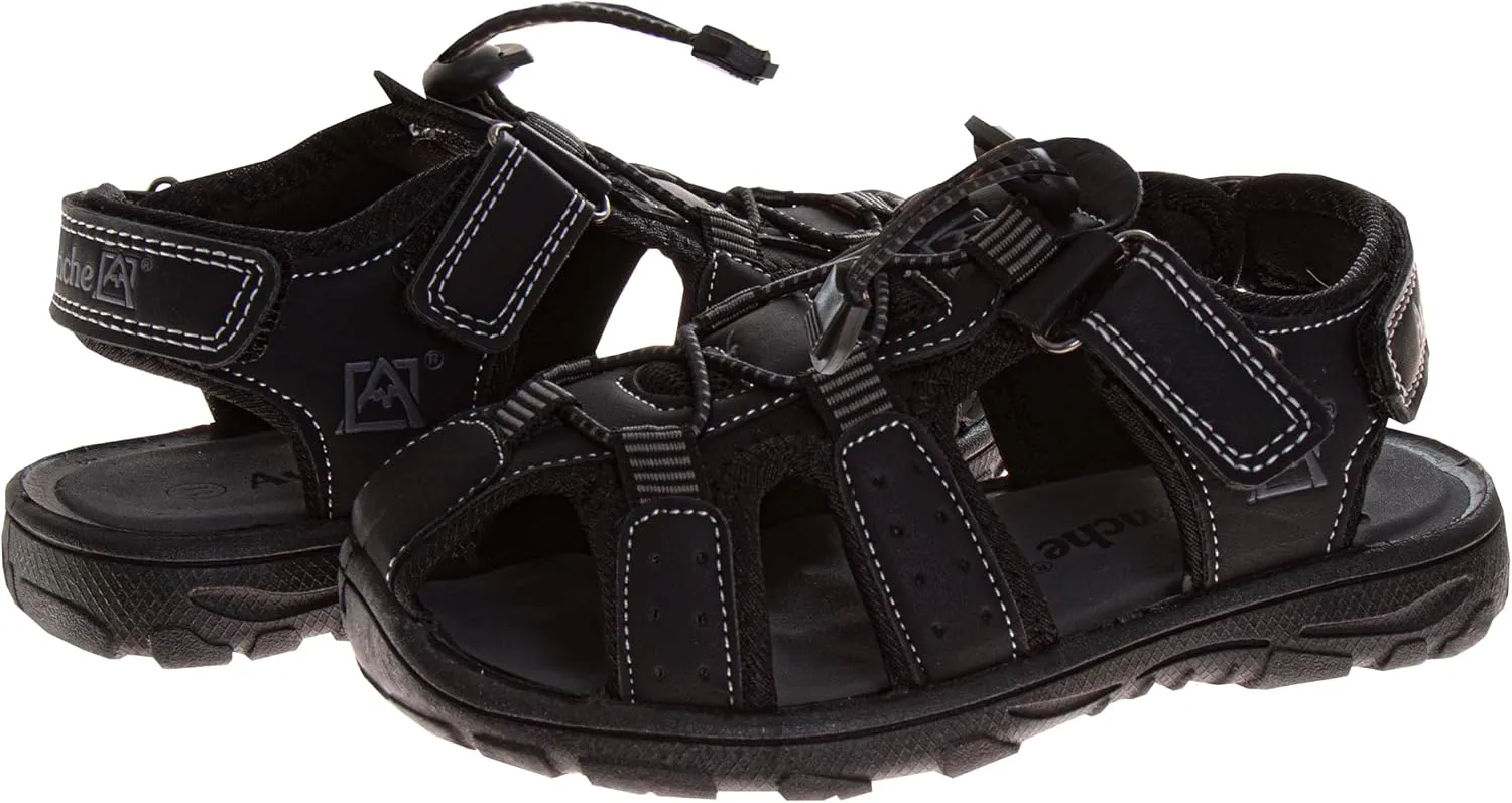 Avalanche Kids Hiking Sandals Summer Beach Outdoor Sport Sandals Boys Water Shoes Size 11-13 Little Kid 1-6 Big Kid