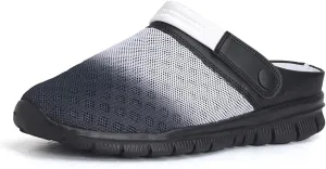 Axcone Men's Women's Garden Clogs Summer Breathable Mesh Slippers Lightweight Non-Slip Outdoor Beach Sandals