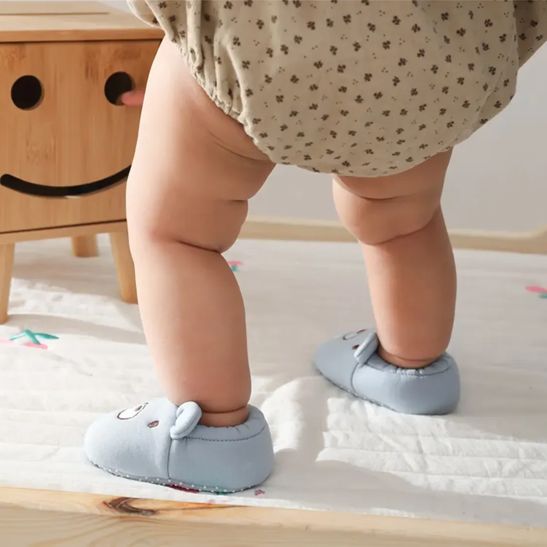 Baby Slipper Cute Animal Character Anti-Slip Baby Short Socks Gift for Newborns and Toddlers