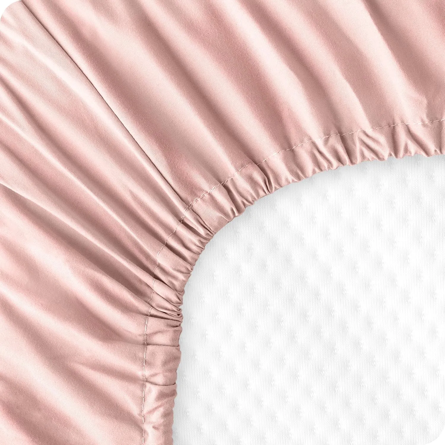 Bare Home 3-Pack Fitted Crib Sheet - Premium 1800 Ultra-Soft Microfiber - Breathable - Baby Sheet - for Boys & Girls - Fits Standard Crib and Toddler Mattresses (Crib, Pink Slipper)