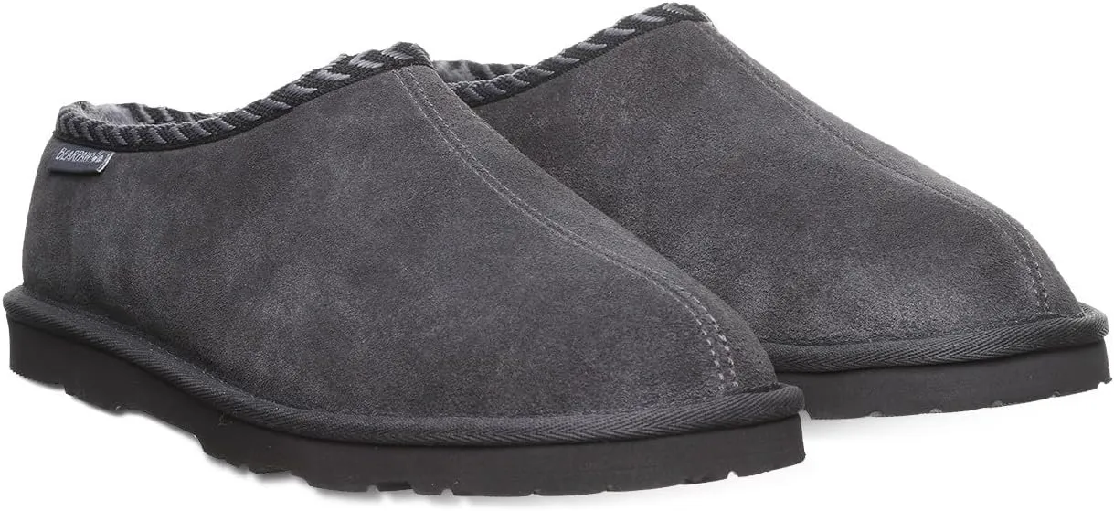 BEARPAW Men's Beau Slipper | Men's Slipper | Men's Shoe | Comfortable & Lightweight | Multiple Colors & Sizes