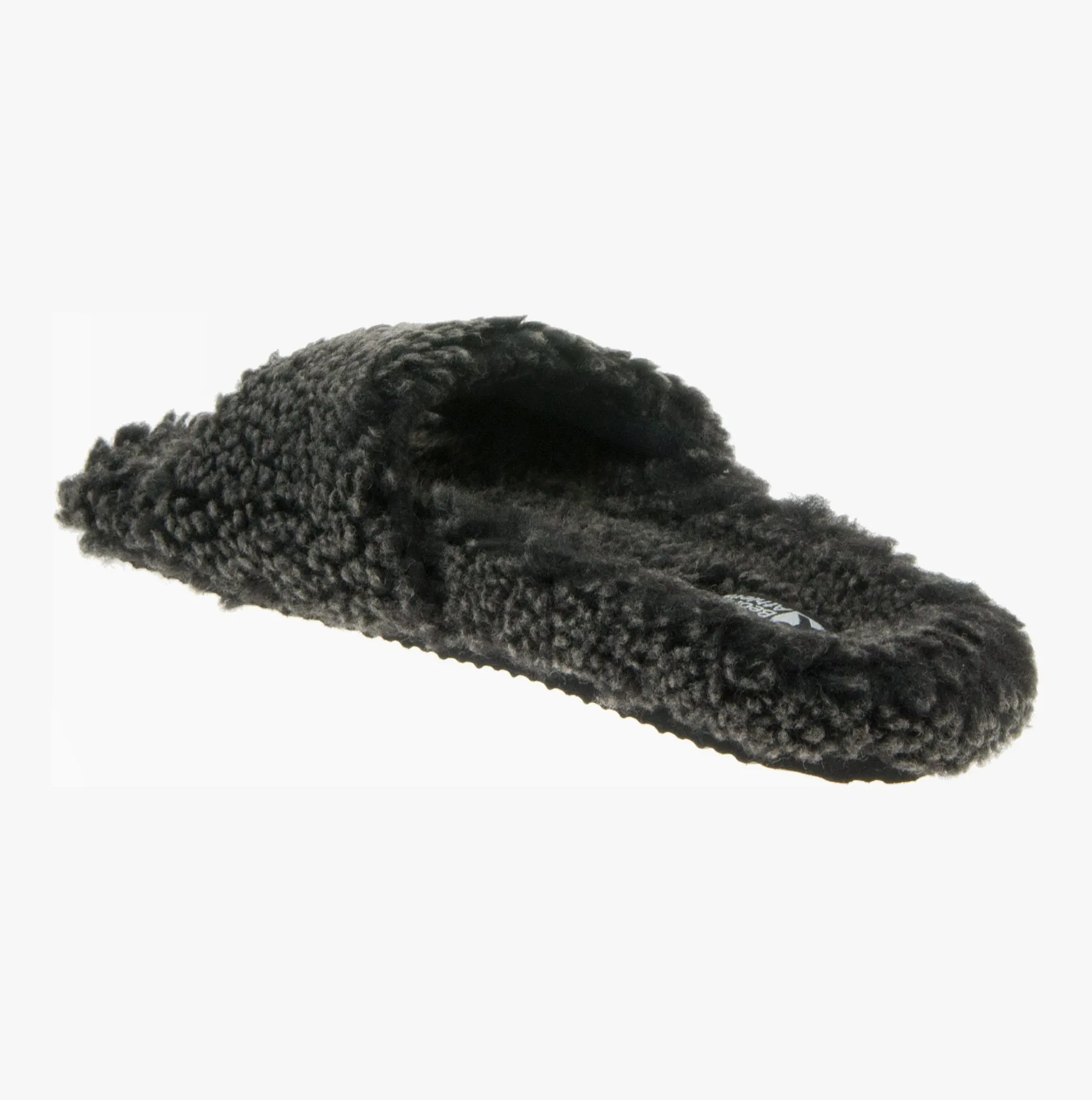 Bedroom Athletics EFRON Mens Slipper Sliders Washed Black