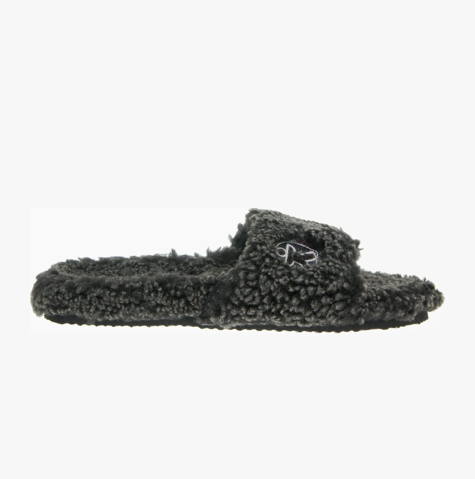 Bedroom Athletics EFRON Mens Slipper Sliders Washed Black
