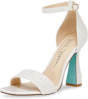 Betsey Johnson Women's Dani Heeled Sandal