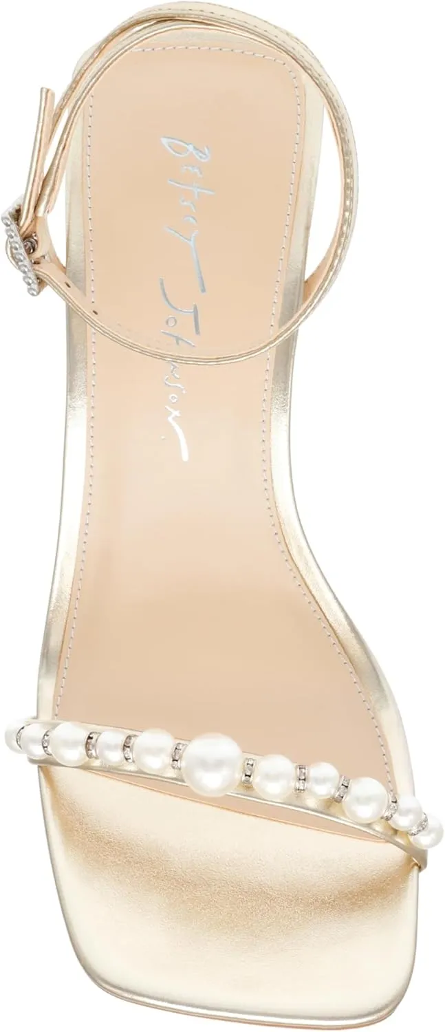 Betsey Johnson Women's Jacy Heeled Sandal