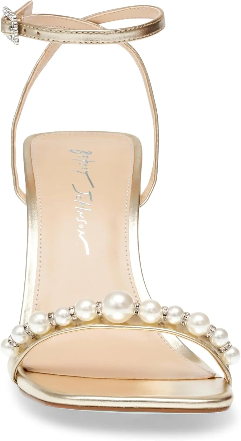Betsey Johnson Women's Jacy Heeled Sandal