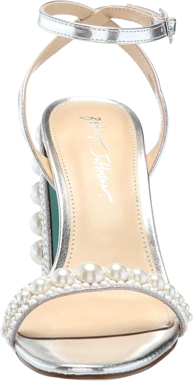 Betsey Johnson Women's Lexi Heeled Sandal