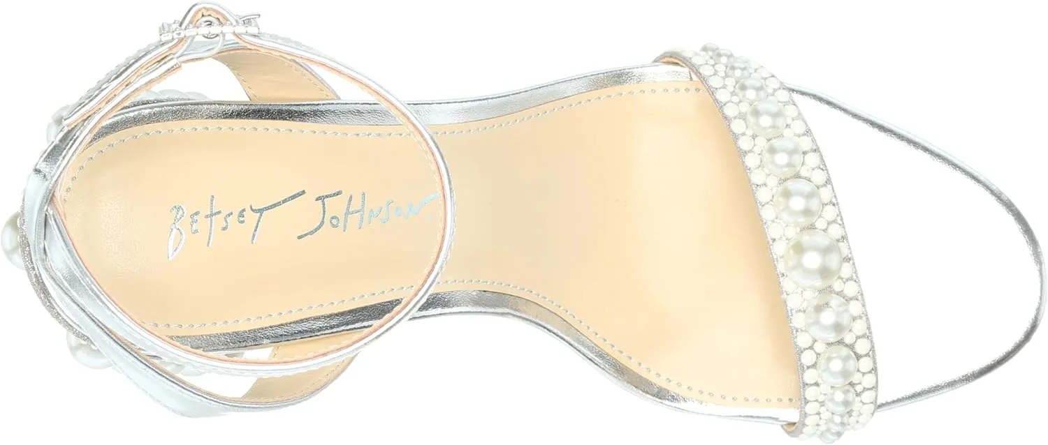Betsey Johnson Women's Lexi Heeled Sandal