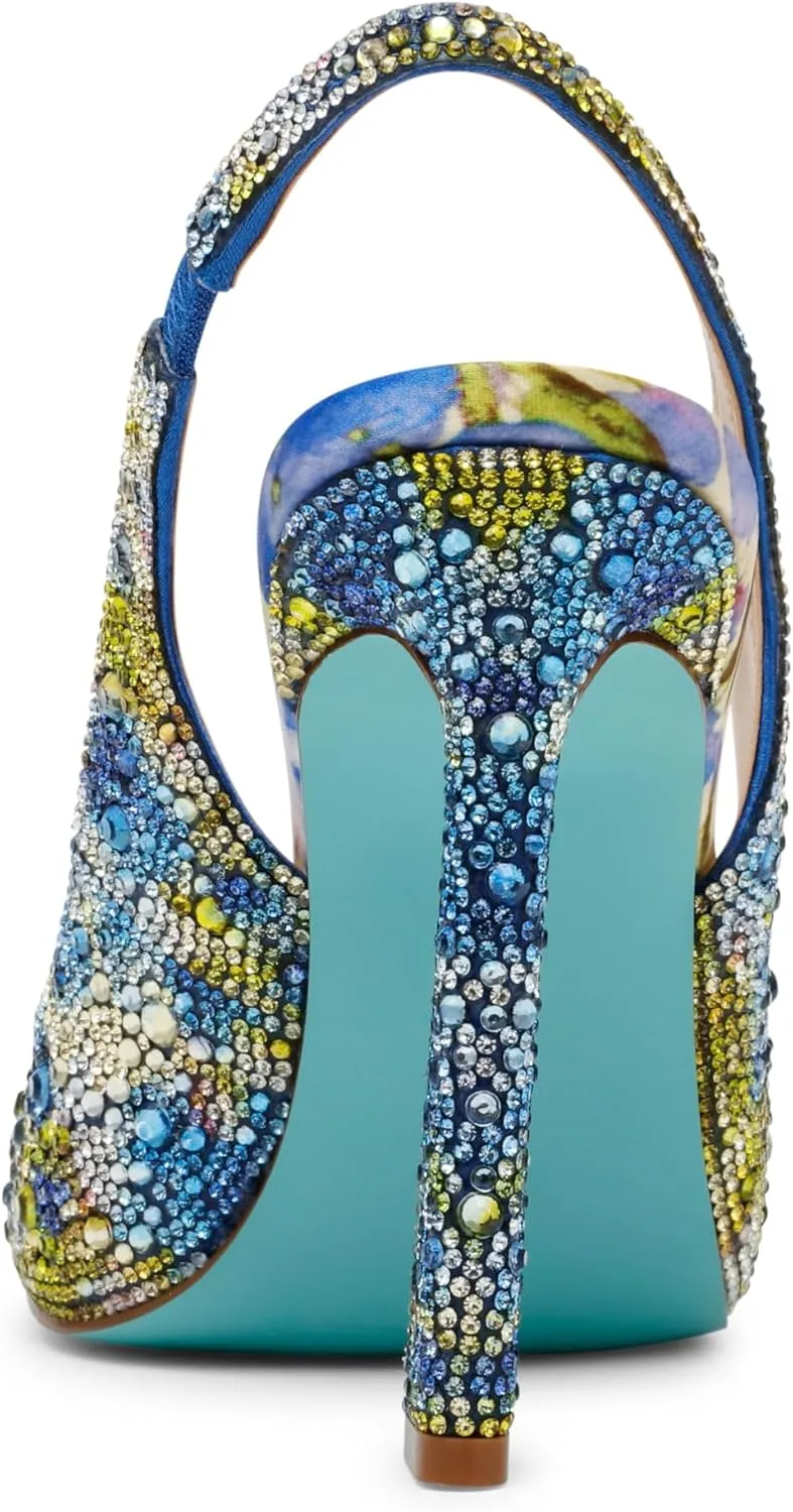 Betsey Johnson Women's Mina Heeled Sandal