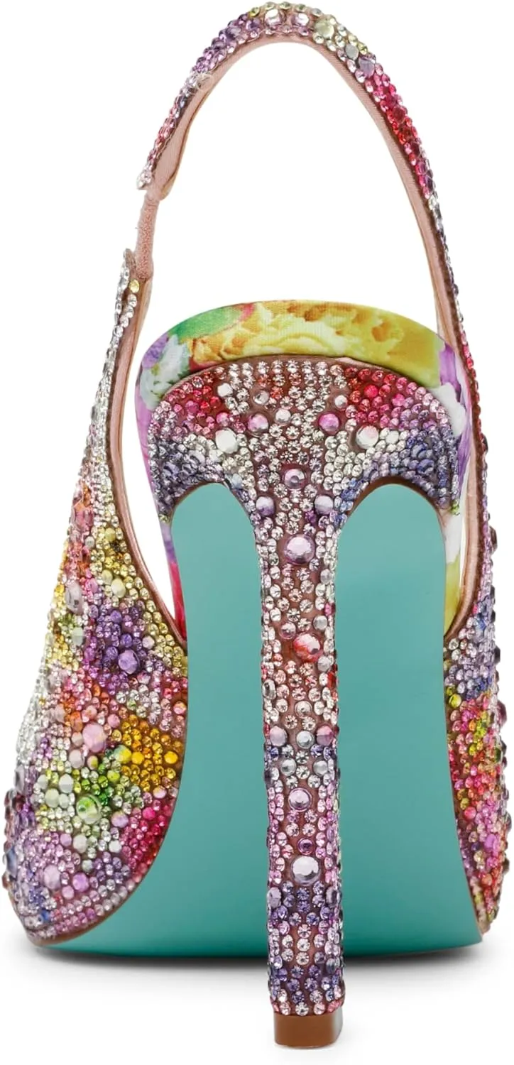 Betsey Johnson Women's Mina Heeled Sandal