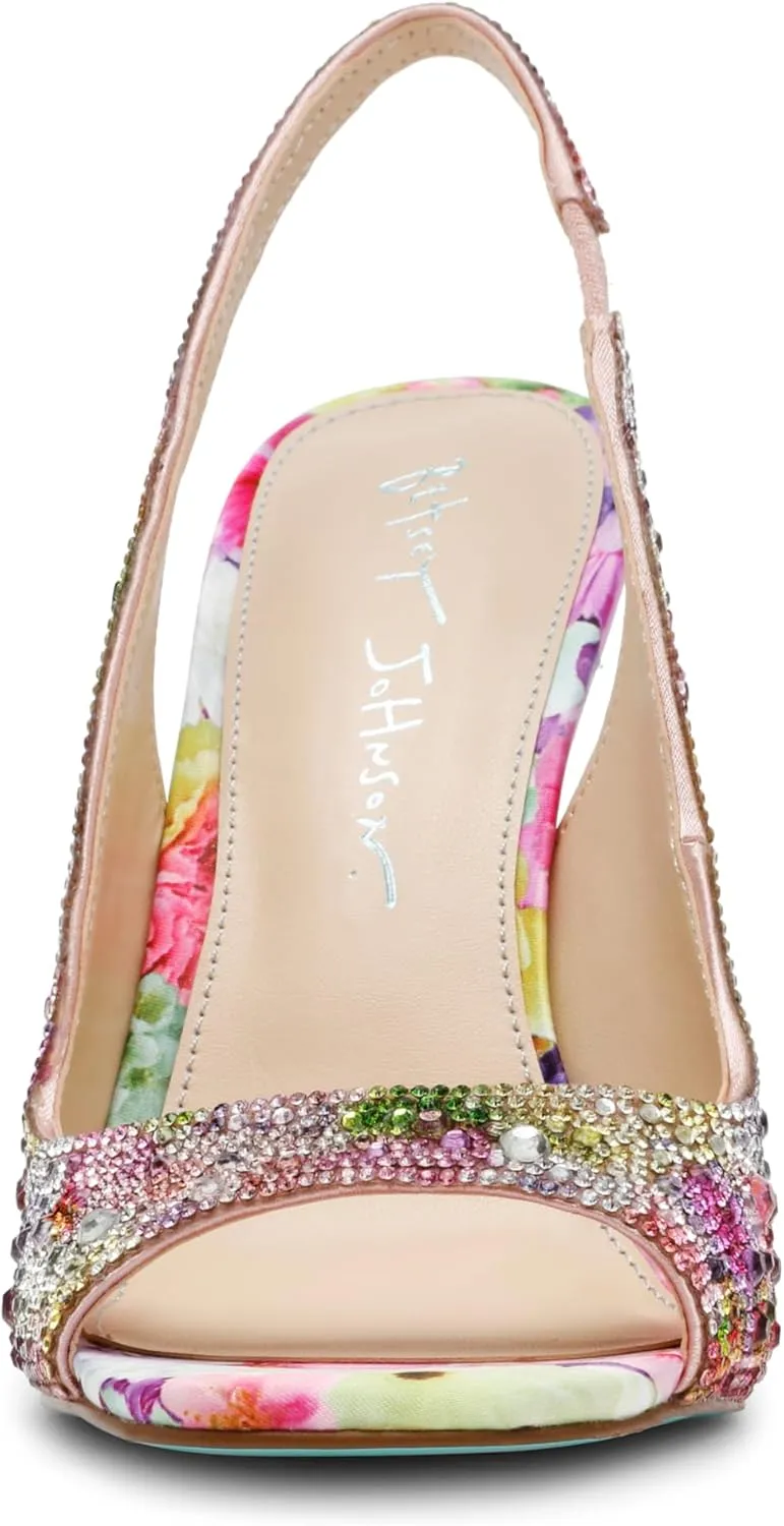 Betsey Johnson Women's Mina Heeled Sandal