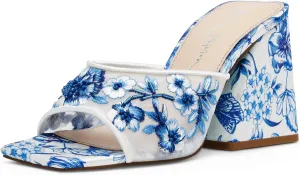 Betsey Johnson Women's Roo Heeled Sandal