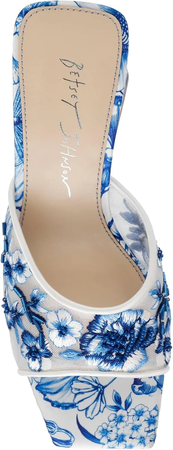 Betsey Johnson Women's Roo Heeled Sandal