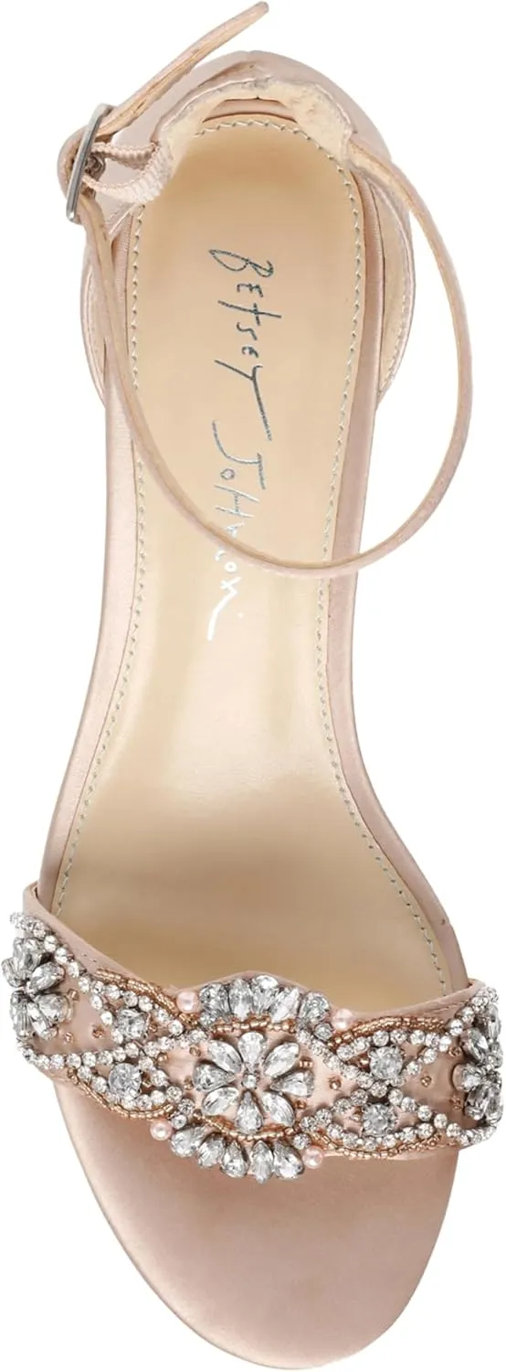 Betsey Johnson Women's Sb-Mel Heeled Sandal
