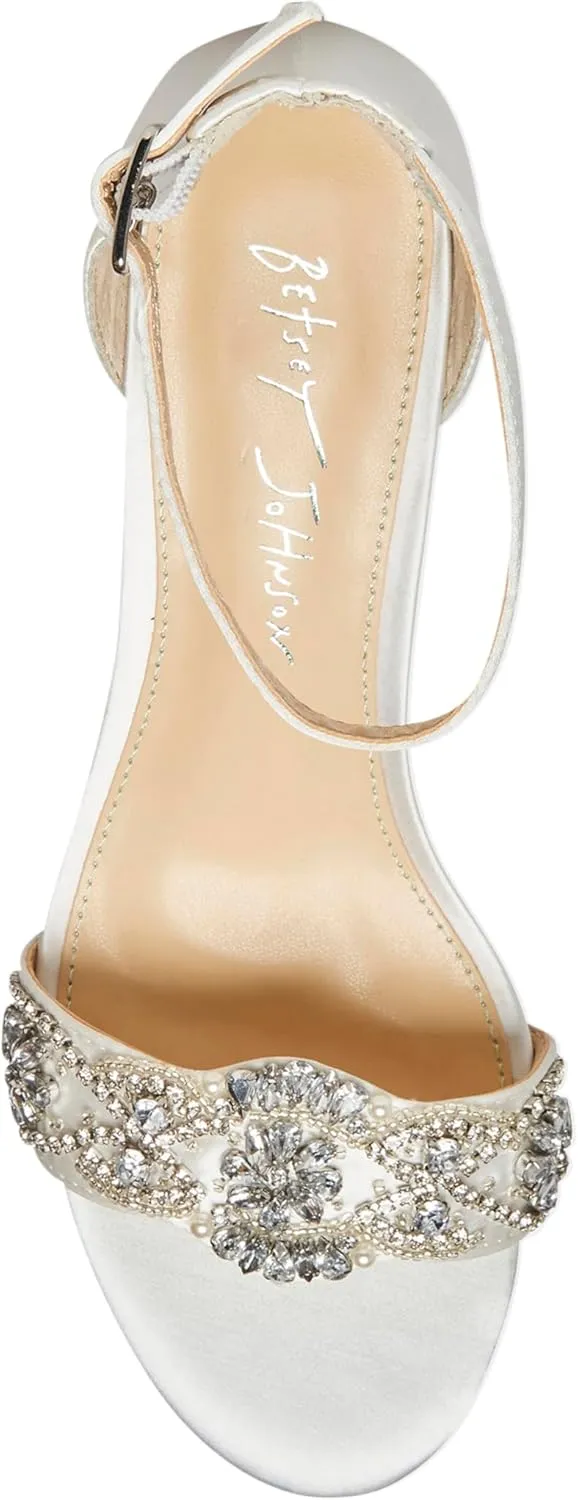 Betsey Johnson Women's Sb-Mel Heeled Sandal