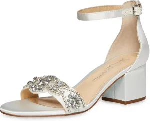 Betsey Johnson Women's Sb-Mel Heeled Sandal