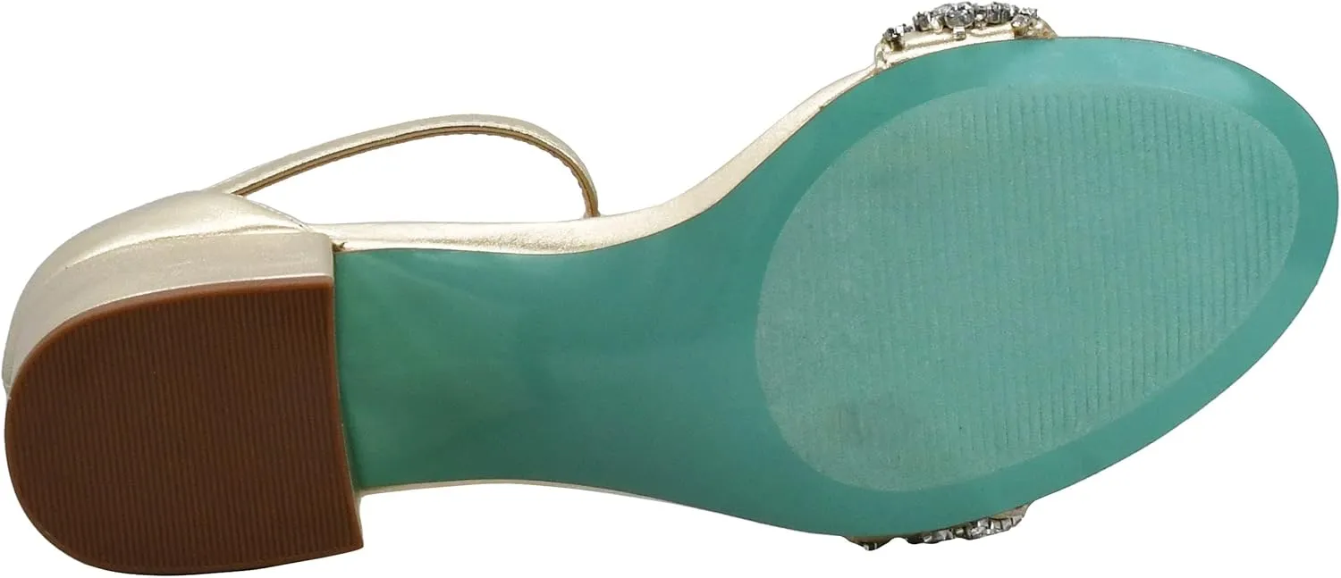 Betsey Johnson Women's Sb-Mel Heeled Sandal