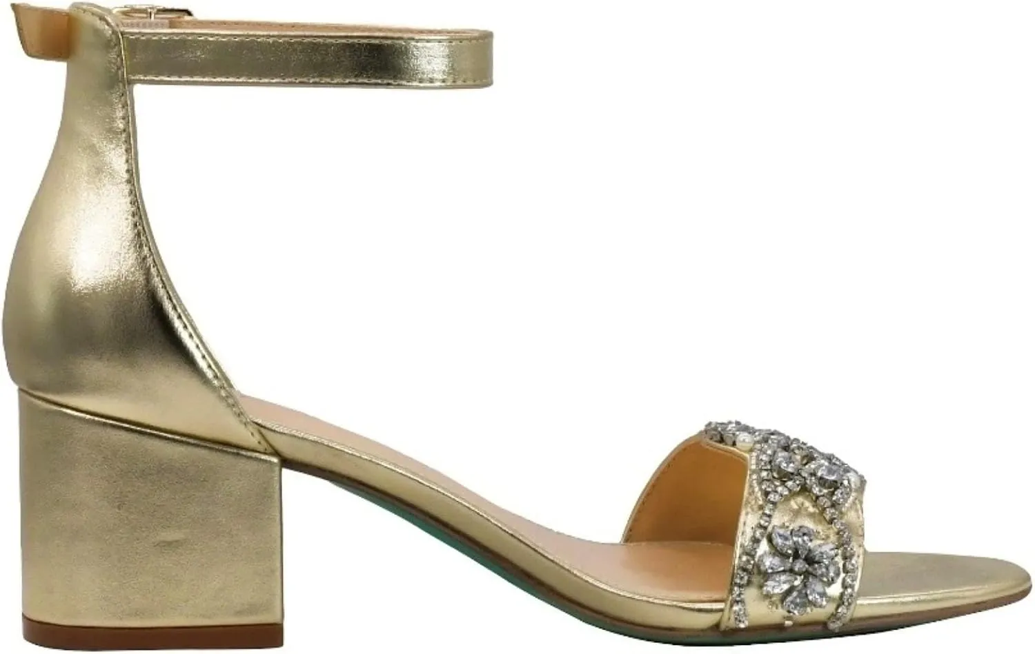 Betsey Johnson Women's Sb-Mel Heeled Sandal