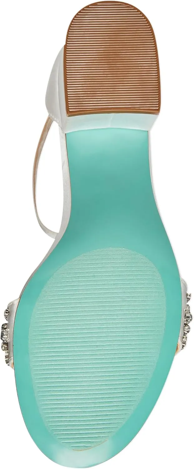 Betsey Johnson Women's Sb-Mel Heeled Sandal