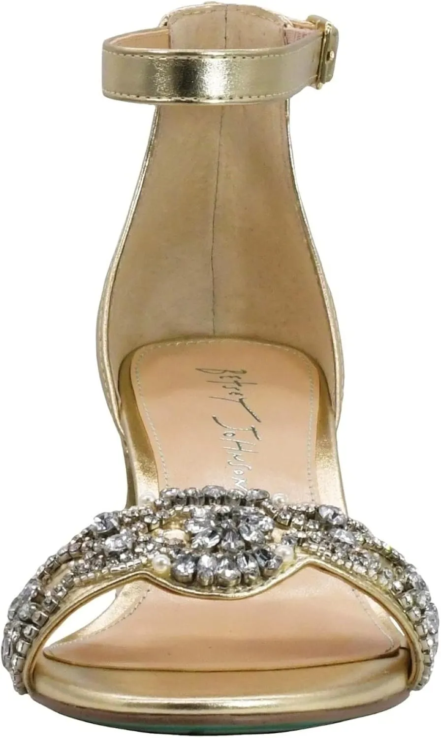 Betsey Johnson Women's Sb-Mel Heeled Sandal