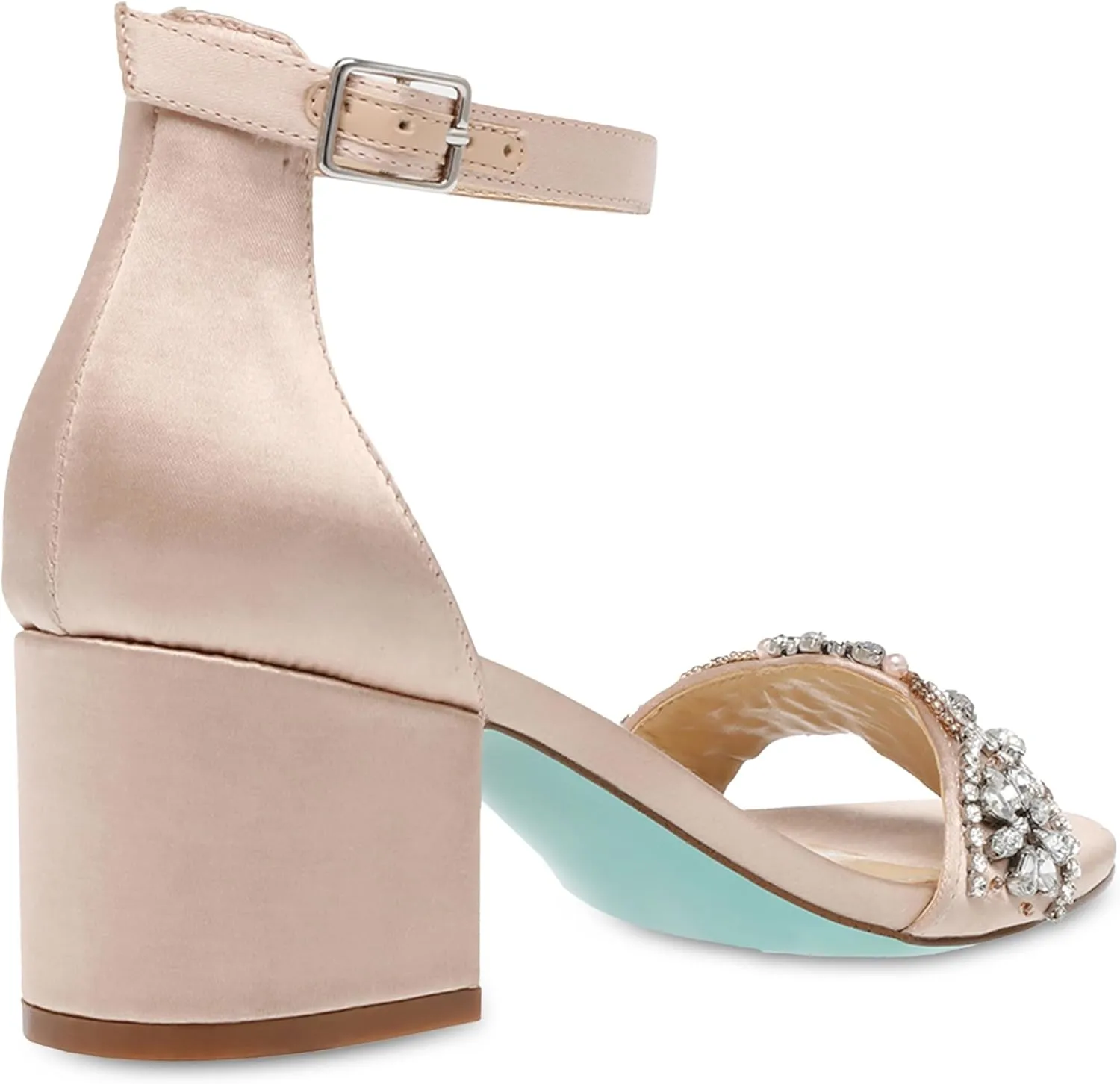 Betsey Johnson Women's Sb-Mel Heeled Sandal