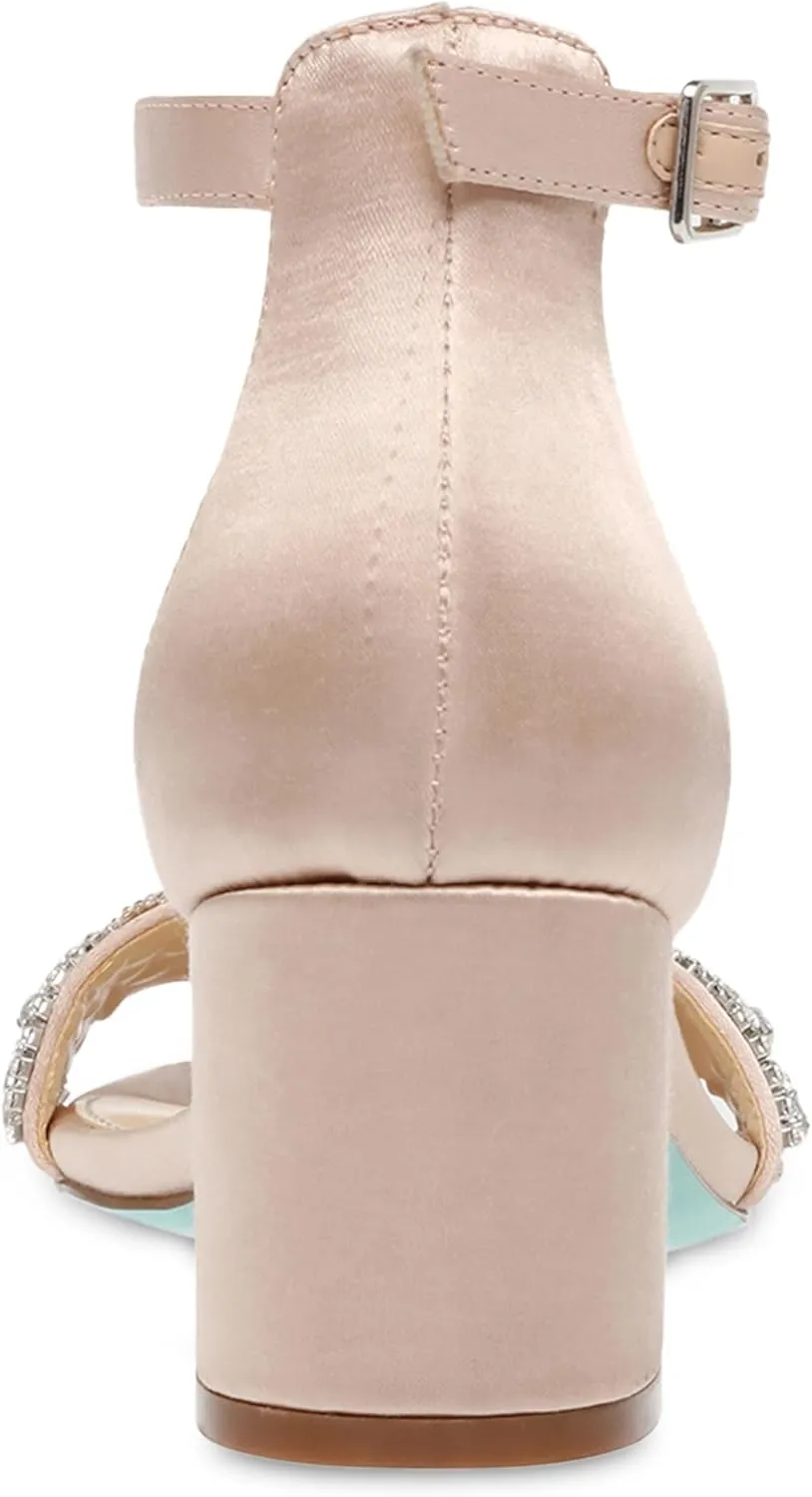 Betsey Johnson Women's Sb-Mel Heeled Sandal