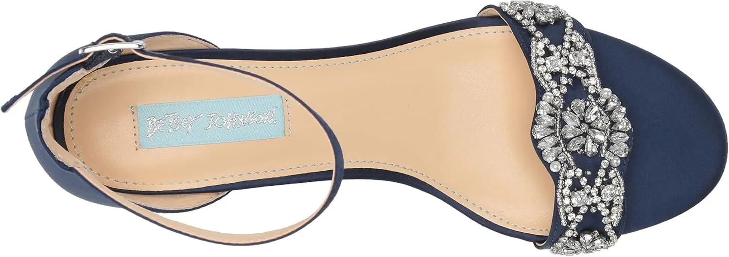Betsey Johnson Women's Sb-Mel Heeled Sandal