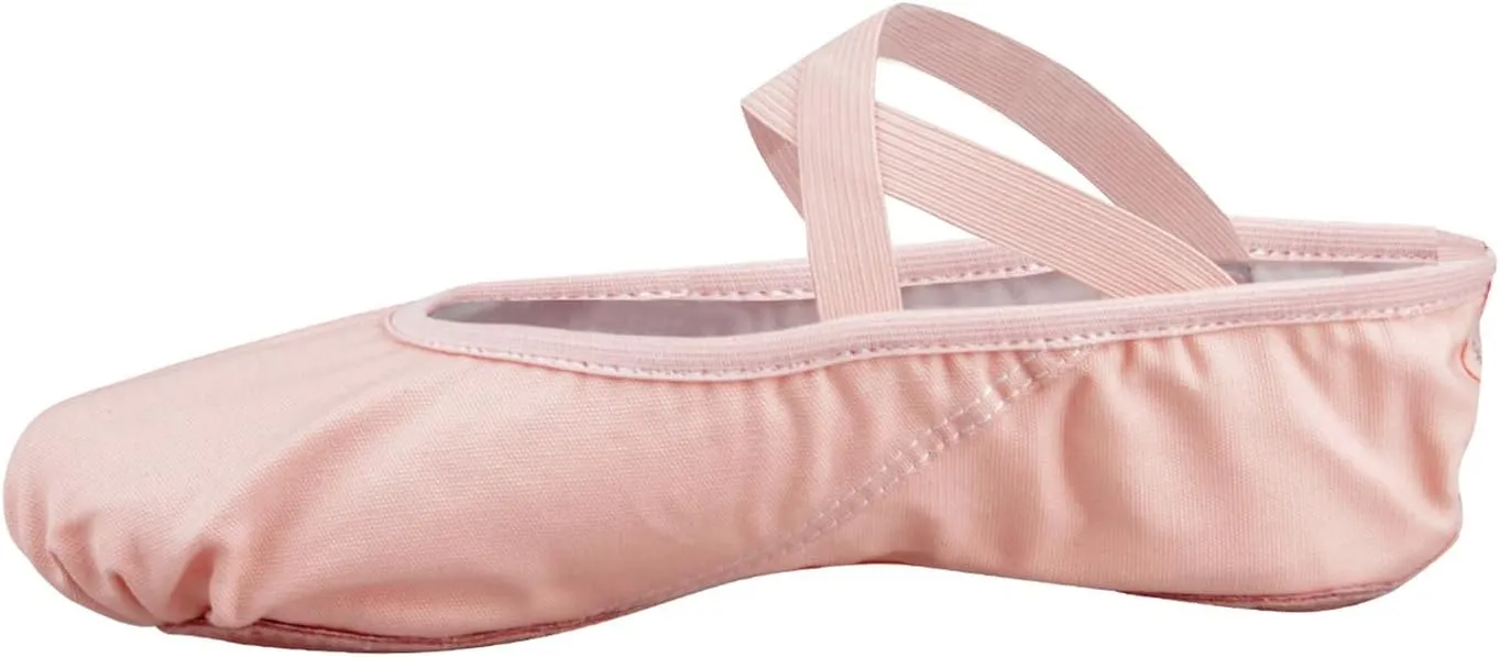 Bezioner Girls Canvas Ballet Shoes Ballet Slipper for Kids Women,Yoga Shoes for Dancing