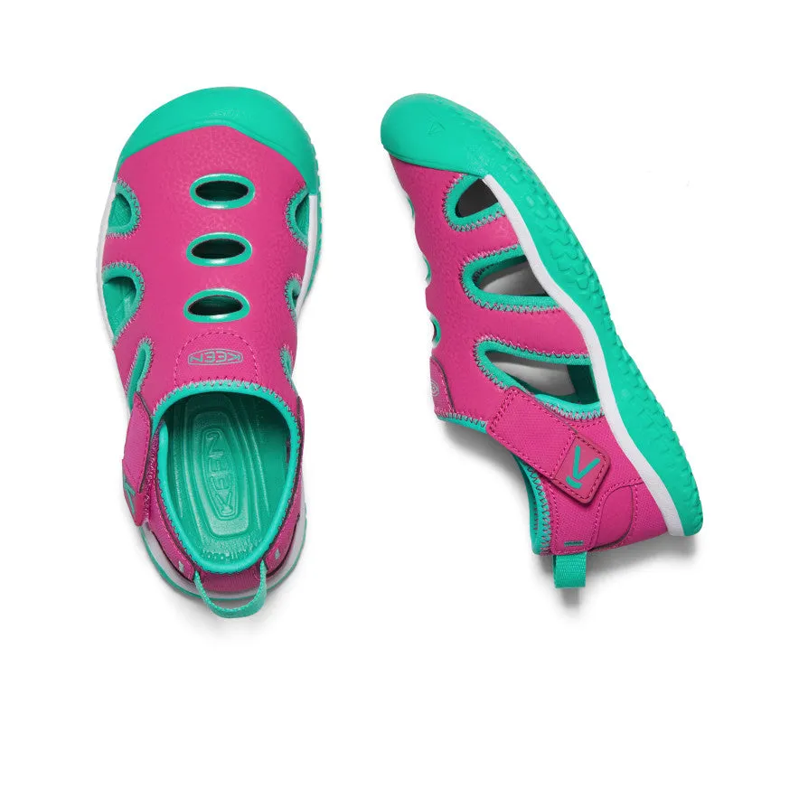 Big Kids' Stingray Sandal - Very Berry/Peacock Green