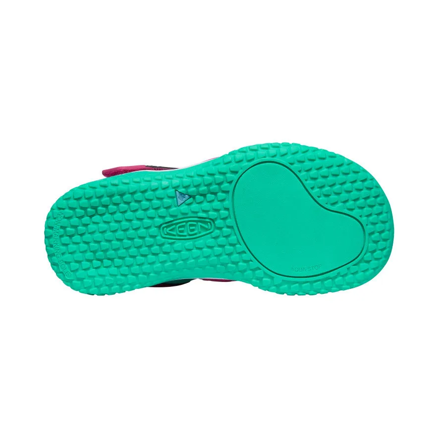 Big Kids' Stingray Sandal - Very Berry/Peacock Green