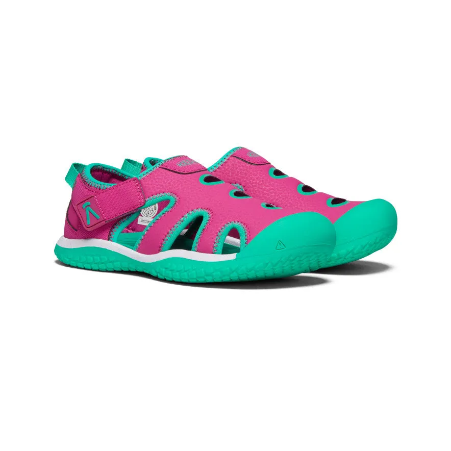Big Kids' Stingray Sandal - Very Berry/Peacock Green