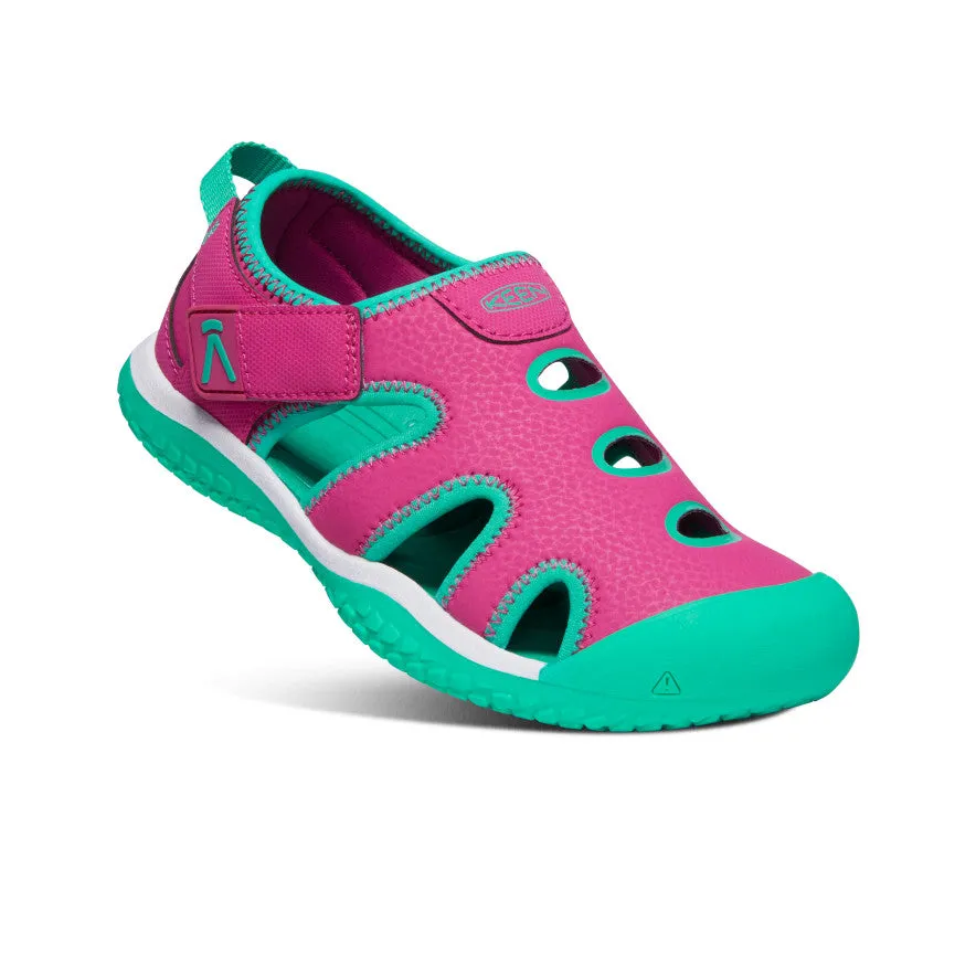 Big Kids' Stingray Sandal - Very Berry/Peacock Green