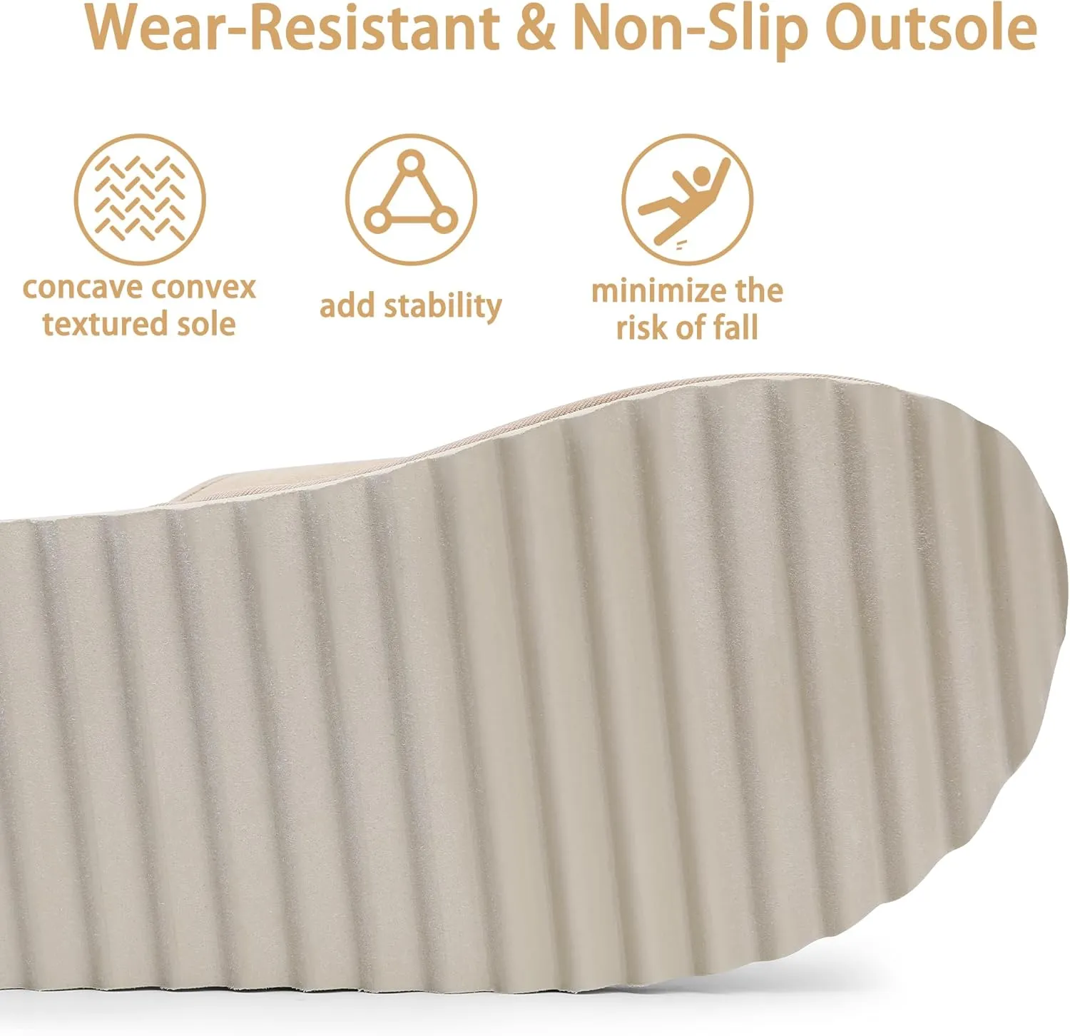 Bigwow Men's Slippers Open Toe House Slipper Adjustable Wrap Suede Slides Extra Wide Slip On Non-Slip Indoor Home Shoes